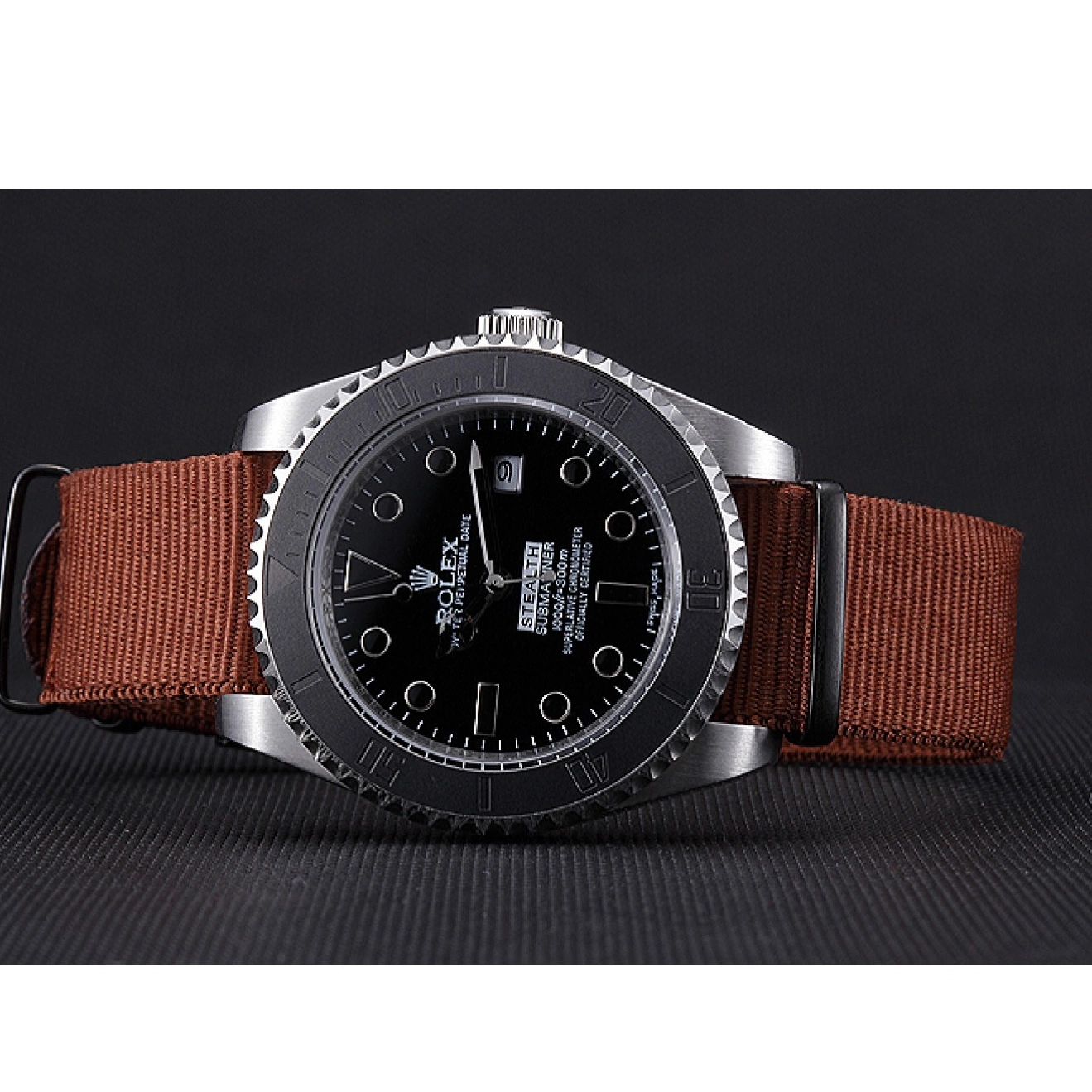 Good Copy Rolex Watches 621992 Rolex Submariner Stealth Brown 0819